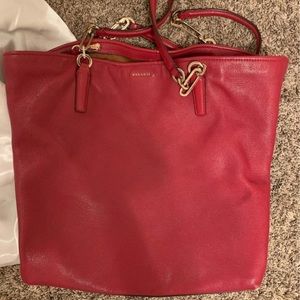 Red Vintage Coach Bag